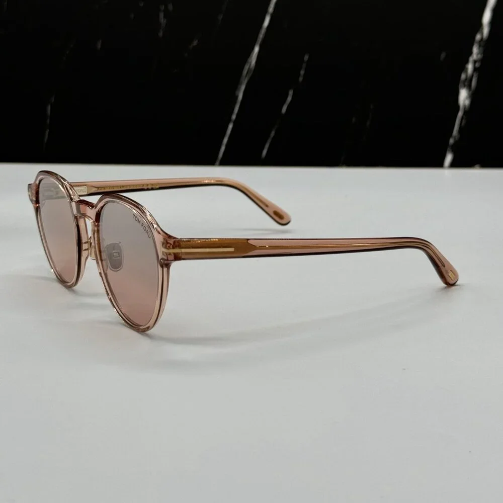 NEW TOM FORD TF974/K 74Z WOMEN ROUND PINK SUNGLASSES TOM FORD - Picture 5 of 9